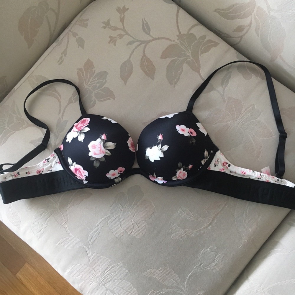 Pink by Victoria’s Secret “Super Push-Up” Bra 34A